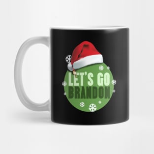 lets go brandon - santa brandon Mug